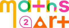 maths2art logo darker yellow
